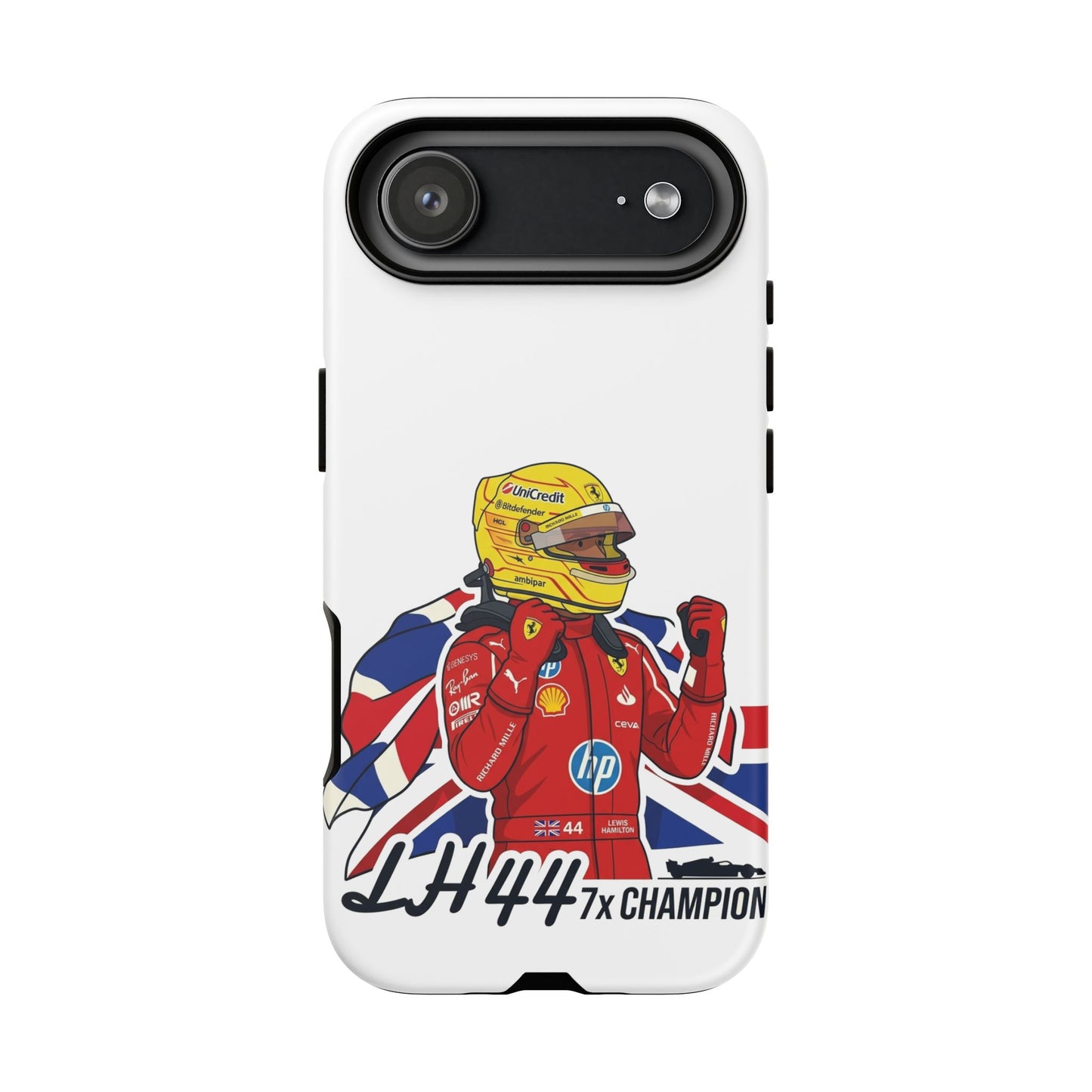 Lewis Hamilton Ferrari Phone Case LH44 7x Champion
