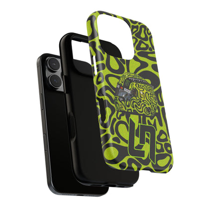 Lando Norris Helmet Design Phone Case, Formula 1 Fans, McLaren Fans, Tough Cases, Protective Cover, iPhone Case