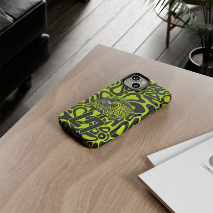 Lando Norris Helmet Design Phone Case, Formula 1 Fans, McLaren Fans, Tough Cases, Protective Cover, iPhone Case