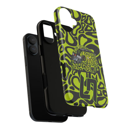 Lando Norris Helmet Design Phone Case, Formula 1 Fans, McLaren Fans, Tough Cases, Protective Cover, iPhone Case