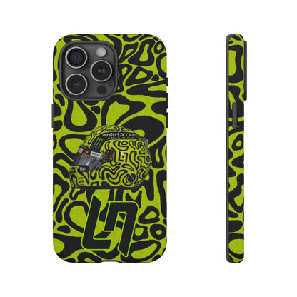 Lando Norris Helmet Design Phone Case, Formula 1 Fans, McLaren Fans, Tough Cases, Protective Cover, iPhone Case