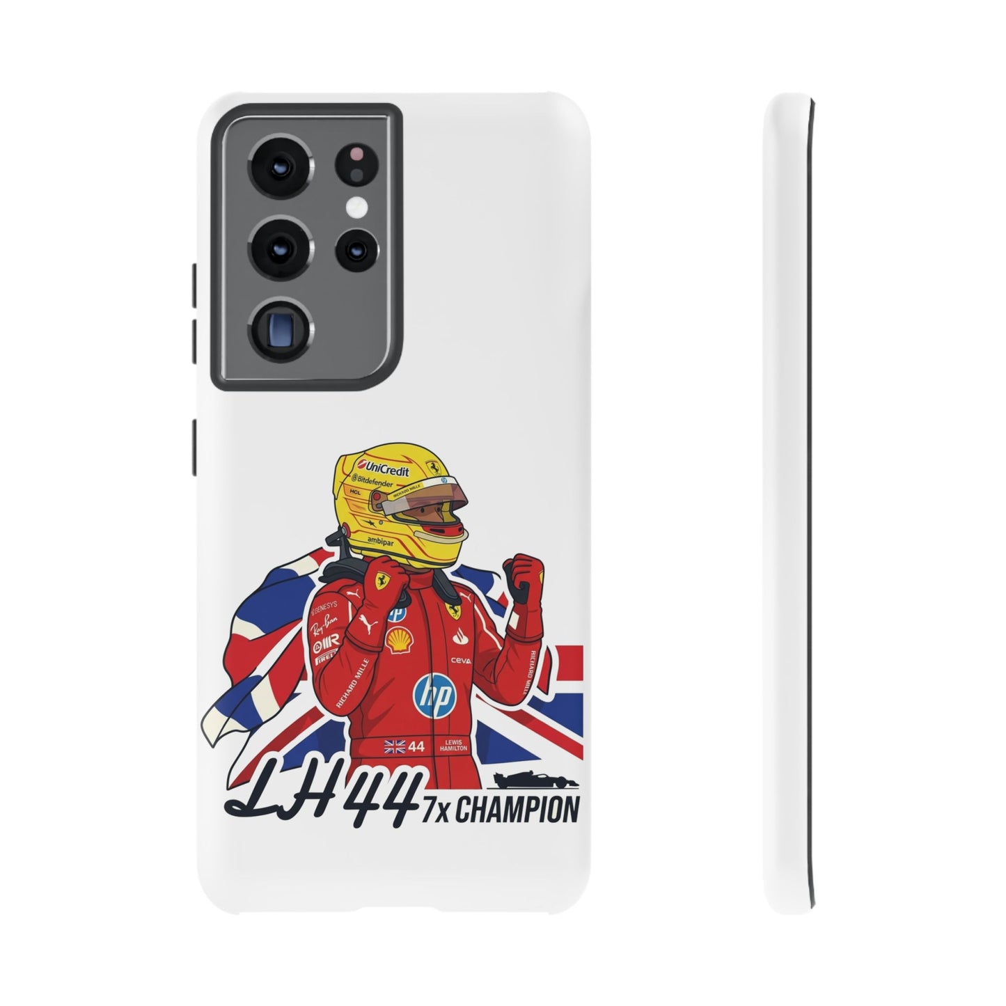 Lewis Hamilton Ferrari Phone Case LH44 7x Champion