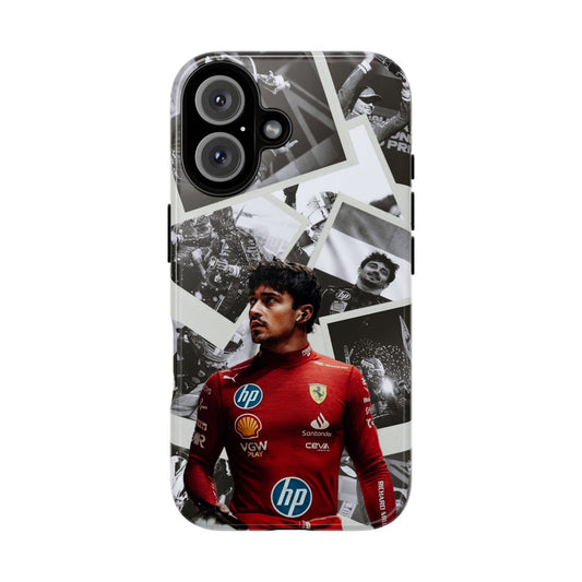 Charles Leclerc F1 Phone Case  Ferrari Passion Meets Speed  Must-Have for Formula 1 Fans Sports Fan Merchandise, Personalized Tech Covers