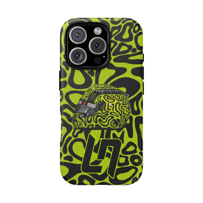 Lando Norris Helmet Design Phone Case, Formula 1 Fans, McLaren Fans, Tough Cases, Protective Cover, iPhone Case