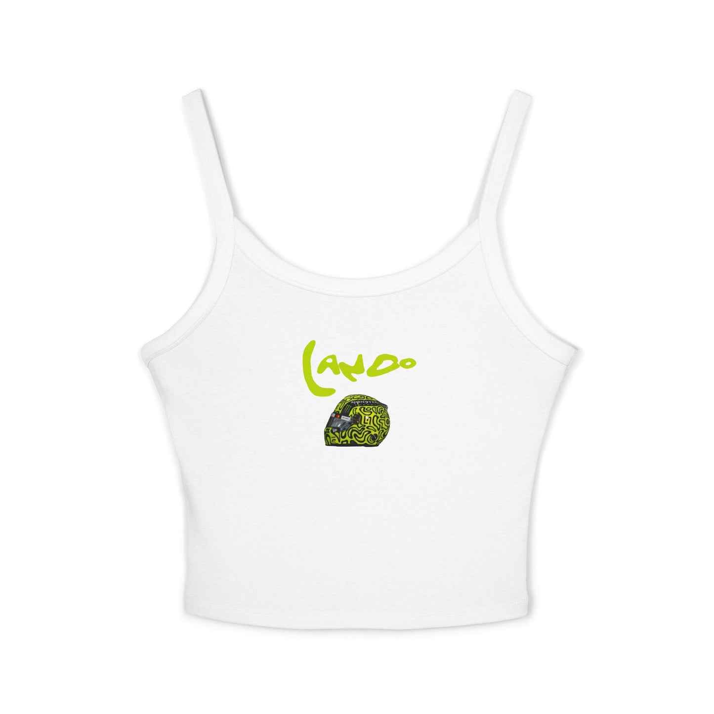 Lando Norris Crop Top:  F1 Fan Tank - Oscar Piastri F1 Fan Tank Ribbed Racerback