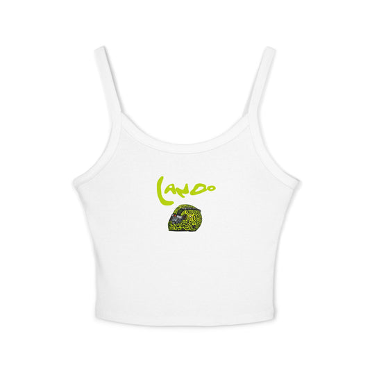 Lando Norris Crop Top:  F1 Fan Tank - Oscar Piastri F1 Fan Tank Ribbed Racerback