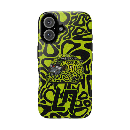 Lando Norris Helmet Design Phone Case, Formula 1 Fans, McLaren Fans, Tough Cases, Protective Cover, iPhone Case