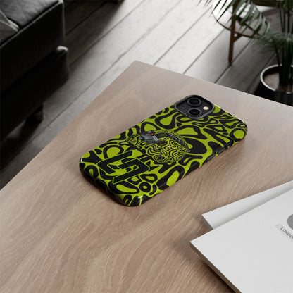Lando Norris Helmet Design Phone Case, Formula 1 Fans, McLaren Fans, Tough Cases, Protective Cover, iPhone Case