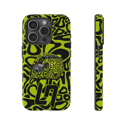 Lando Norris Helmet Design Phone Case, Formula 1 Fans, McLaren Fans, Tough Cases, Protective Cover, iPhone Case