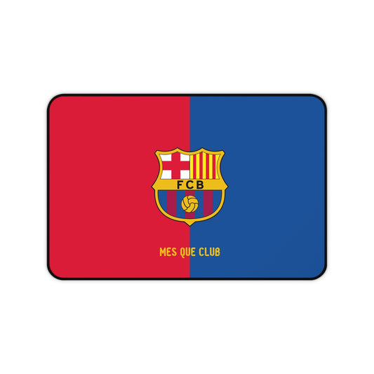 FCB Desk Mat - Football Club Mouse Pad, Gaming Desk Accessory, Office Decor, Barcelona Merchandise, Sports Gift