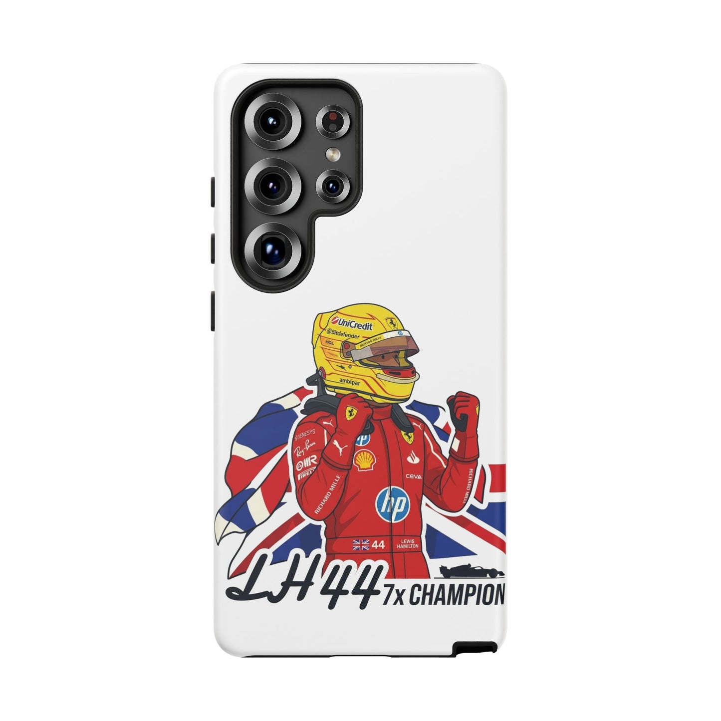 Lewis Hamilton Ferrari Phone Case LH44 7x Champion