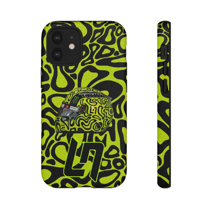 Lando Norris Helmet Design Phone Case, Formula 1 Fans, McLaren Fans, Tough Cases, Protective Cover, iPhone Case