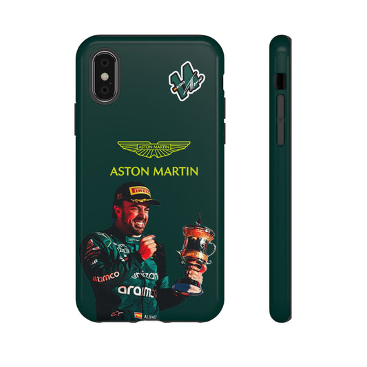 Aston Martin Racing Phone Case, Tough Phone Cover, Gift for Car Lovers, Motorsport Accessories, Personalized Phone Case
