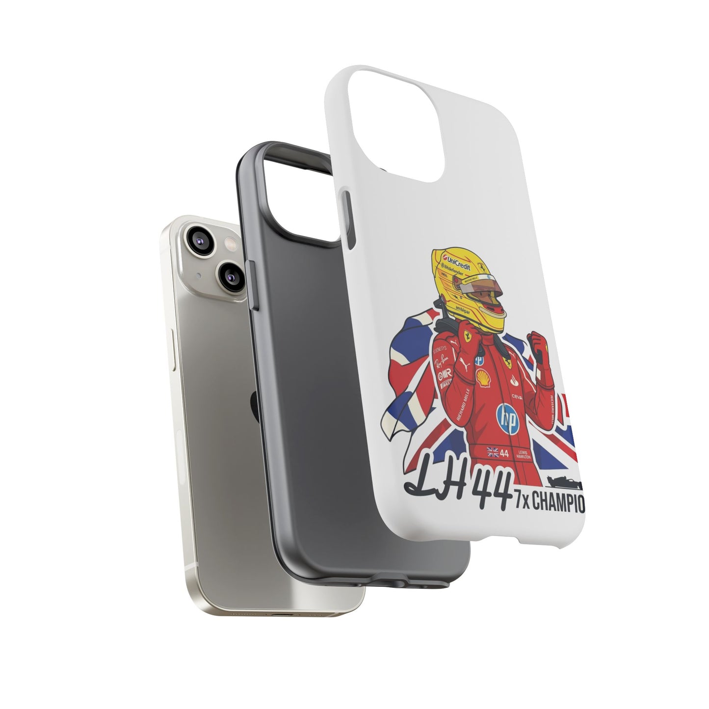 Lewis Hamilton Ferrari Phone Case LH44 7x Champion