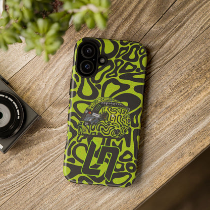 Lando Norris Helmet Design Phone Case, Formula 1 Fans, McLaren Fans, Tough Cases, Protective Cover, iPhone Case