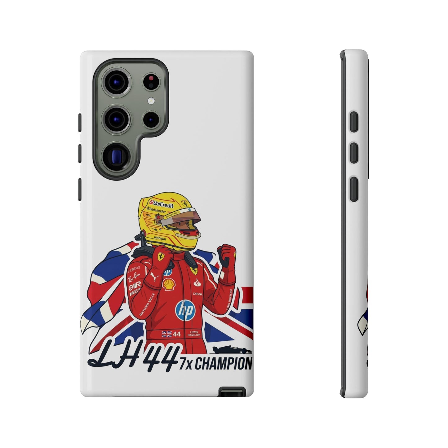 Lewis Hamilton Ferrari Phone Case LH44 7x Champion