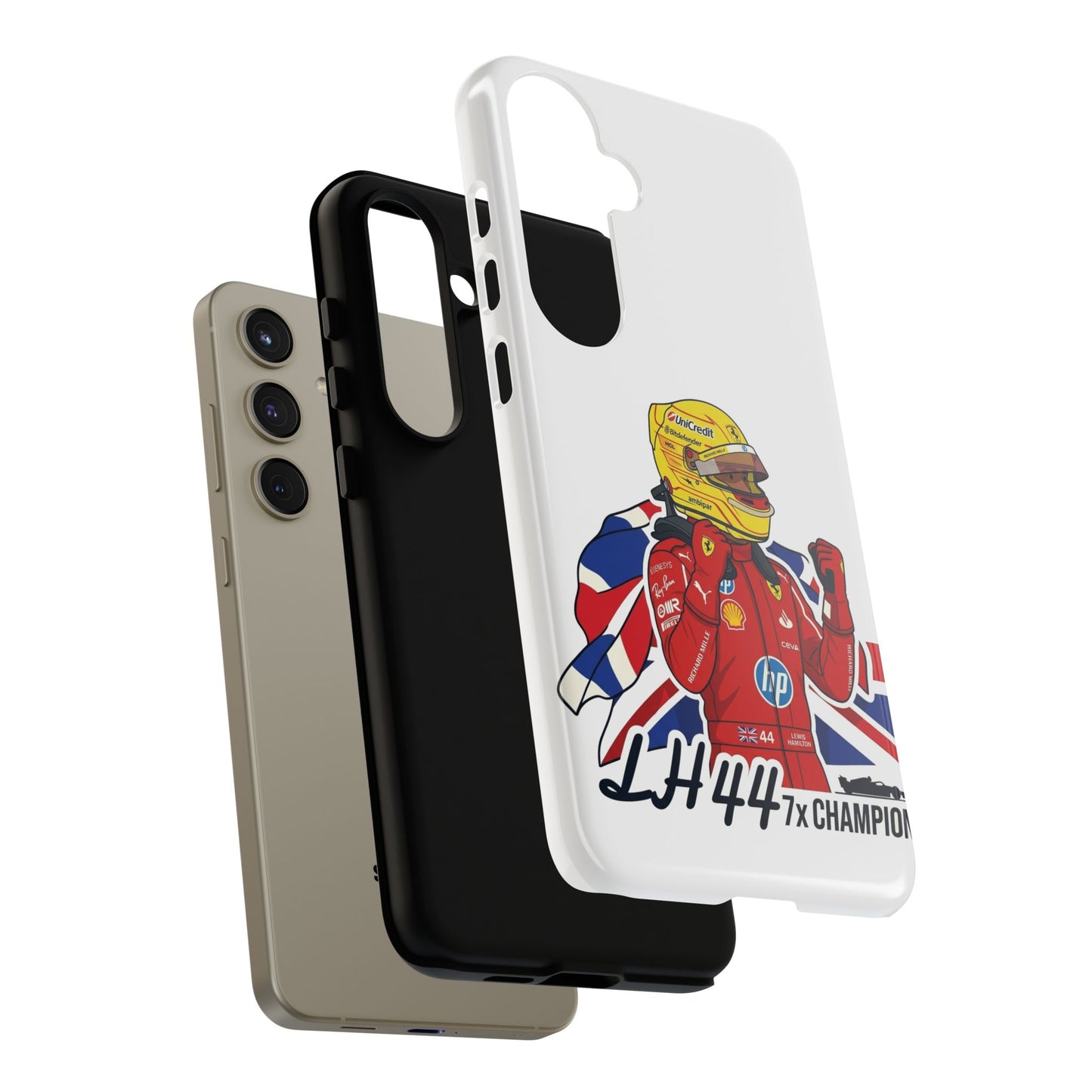 Lewis Hamilton Ferrari Phone Case LH44 7x Champion
