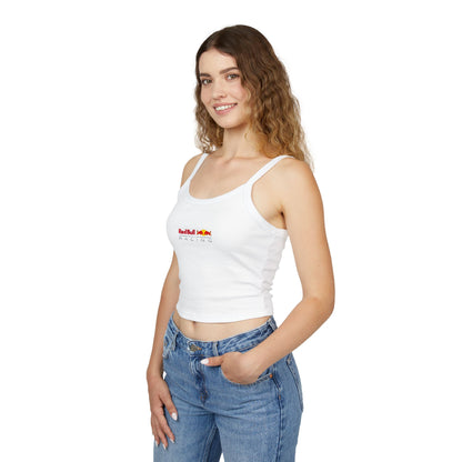 Red Bull Racing Cropped Tank Top Max Verstappen F1 Fan Racing Gift  Tank Driver shirt Formula 1 Ribbed Baby Tee Racerback Crop Top