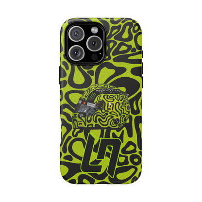 Lando Norris Helmet Design Phone Case, Formula 1 Fans, McLaren Fans, Tough Cases, Protective Cover, iPhone Case