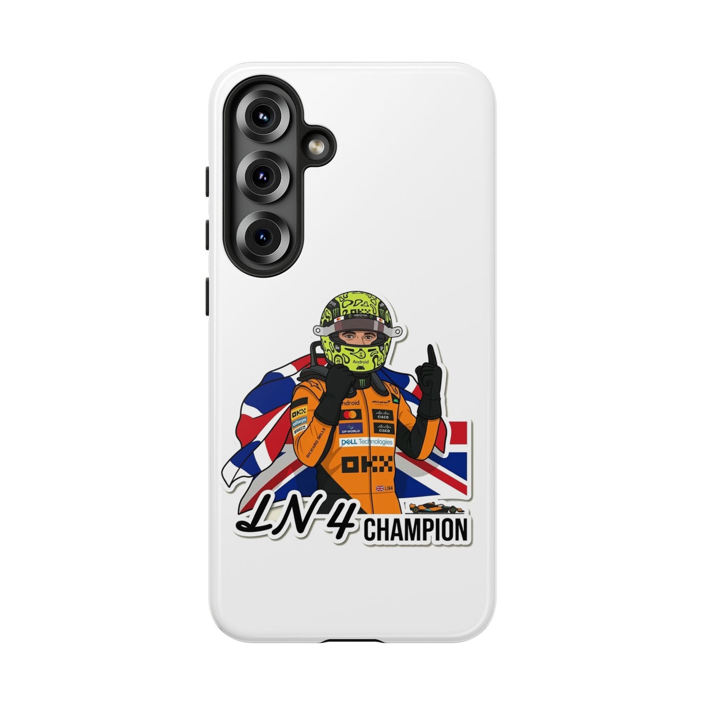 Lando Norris F1 Champion Edition Phone Case