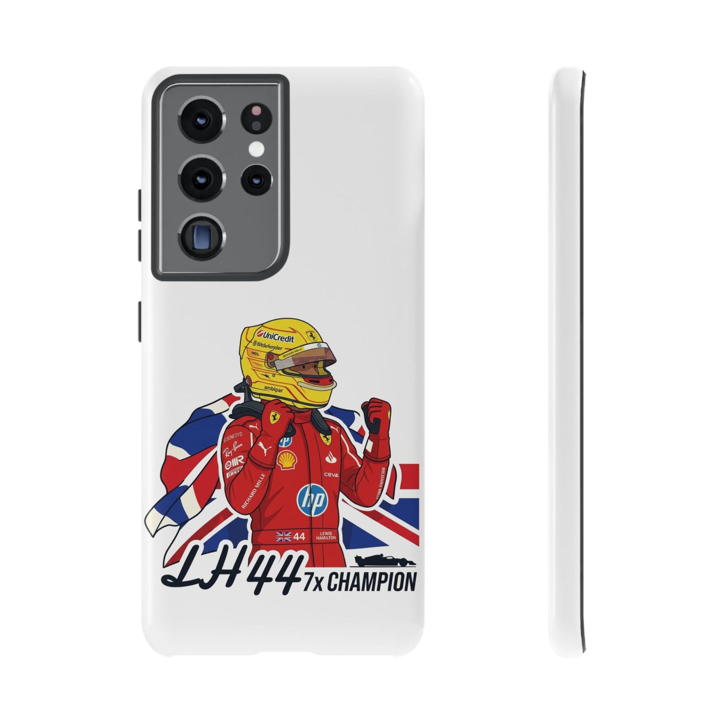 Lewis Hamilton Ferrari Phone Case LH44 7x Champion