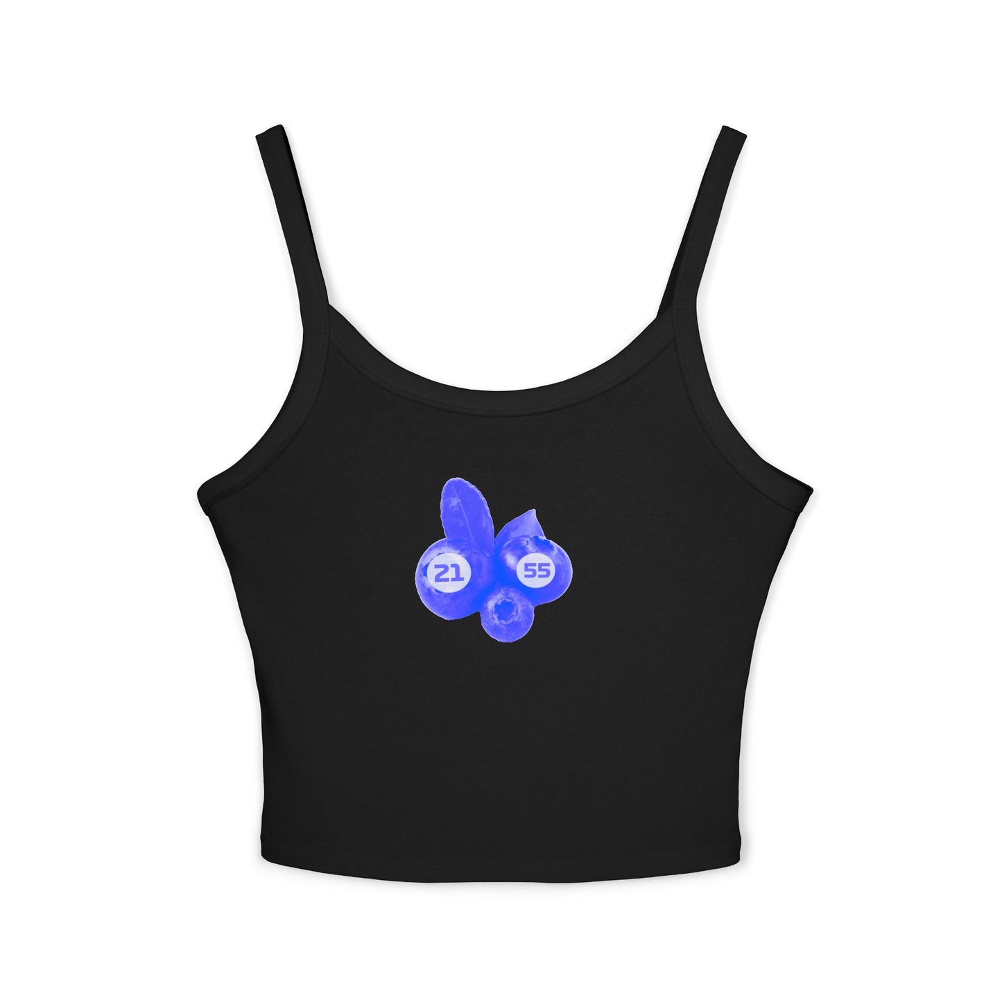 Blueberry-Themed  F1 Team Crop Top: Williams Racing Team Racerback Tank - Carlos Saiz x Alex Albon