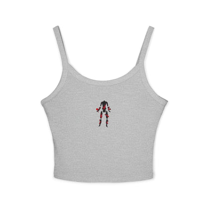 Brian Moser Ice Truck Killer Crop Top: Dexter Fan Tank - Ribbed Racerback