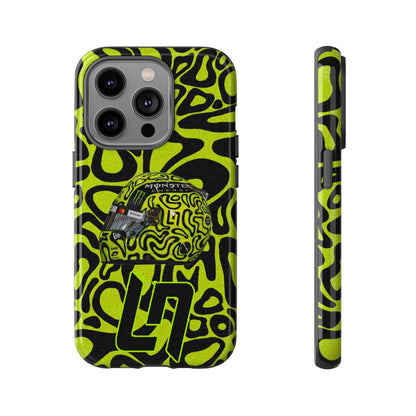 Lando Norris Helmet Design Phone Case, Formula 1 Fans, McLaren Fans, Tough Cases, Protective Cover, iPhone Case