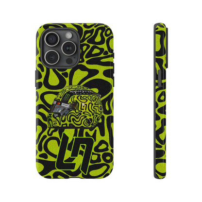 Lando Norris Helmet Design Phone Case, Formula 1 Fans, McLaren Fans, Tough Cases, Protective Cover, iPhone Case