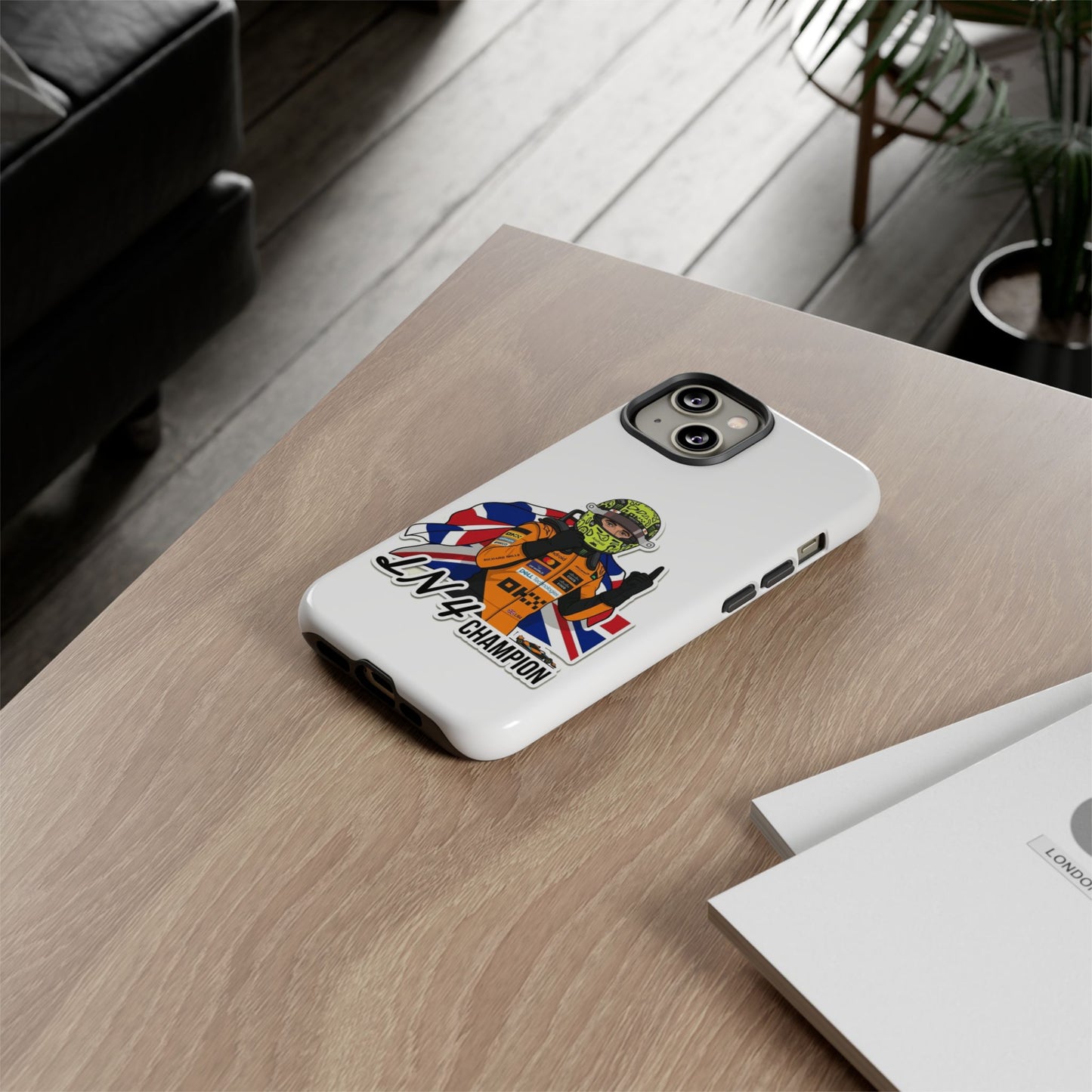 Lando Norris F1 Champion Edition Phone Case