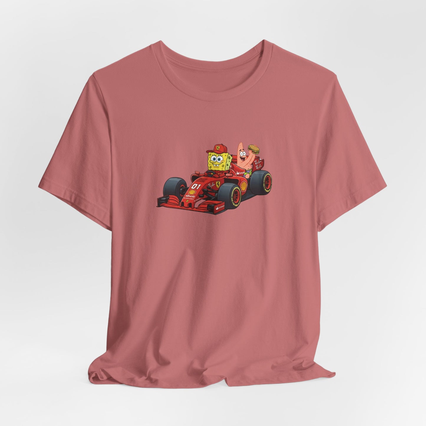 SpongeBob's Scuderia Ferrari F1: Bikini Bottom Grand Prix Tee