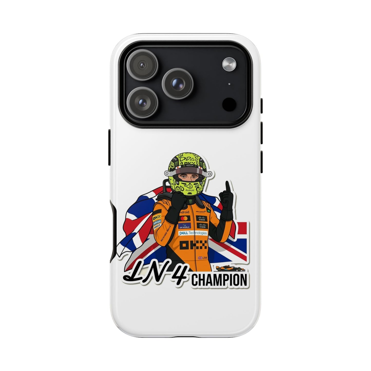 Lando Norris F1 Champion Edition Phone Case