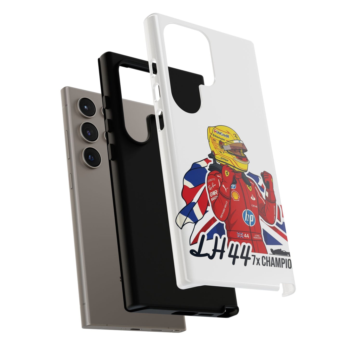 Lewis Hamilton Ferrari Phone Case LH44 7x Champion