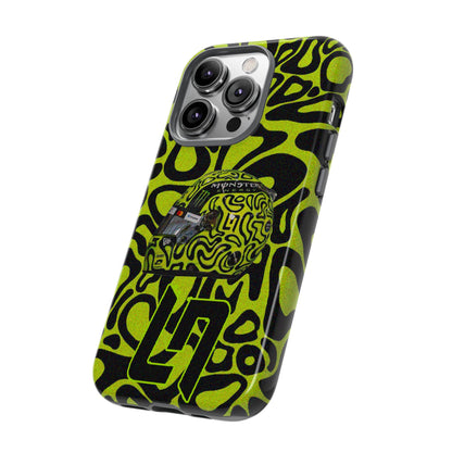 Lando Norris Helmet Design Phone Case, Formula 1 Fans, McLaren Fans, Tough Cases, Protective Cover, iPhone Case