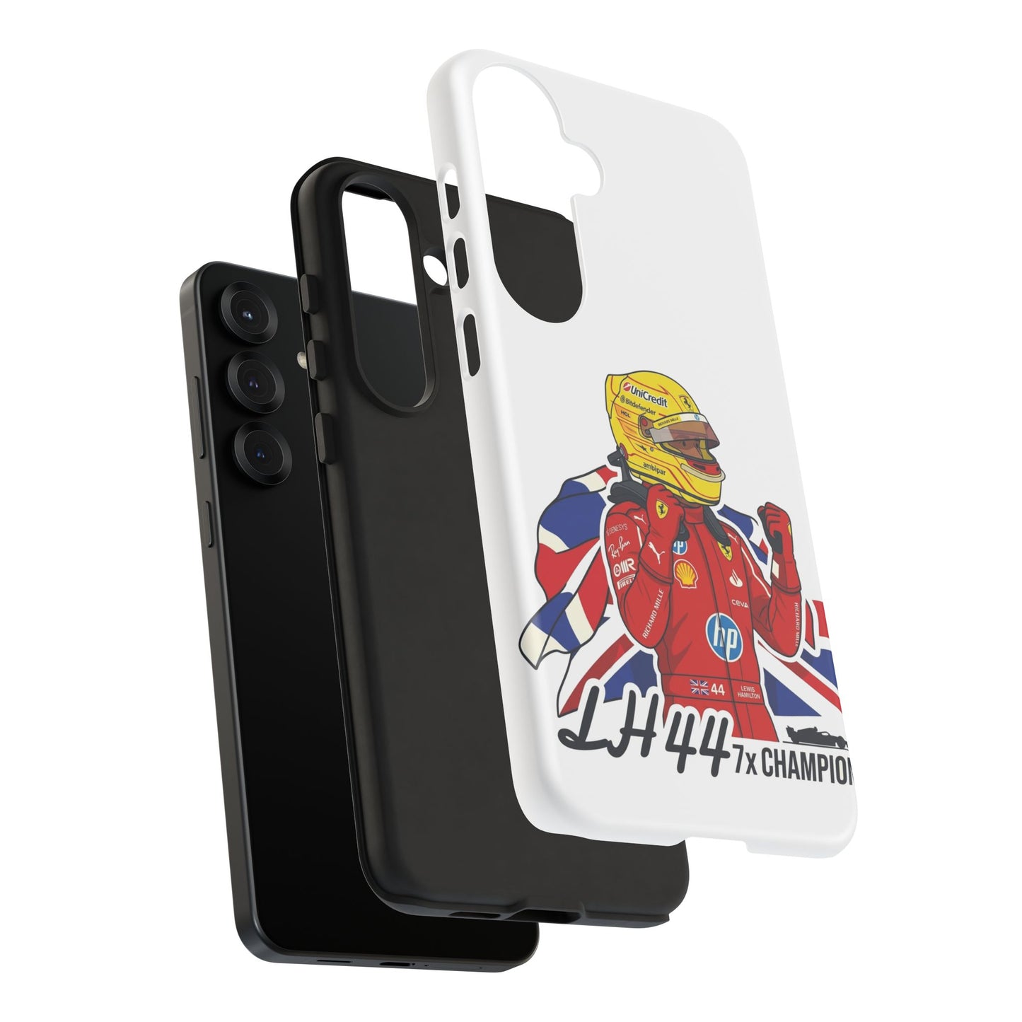 Lewis Hamilton Ferrari Phone Case LH44 7x Champion