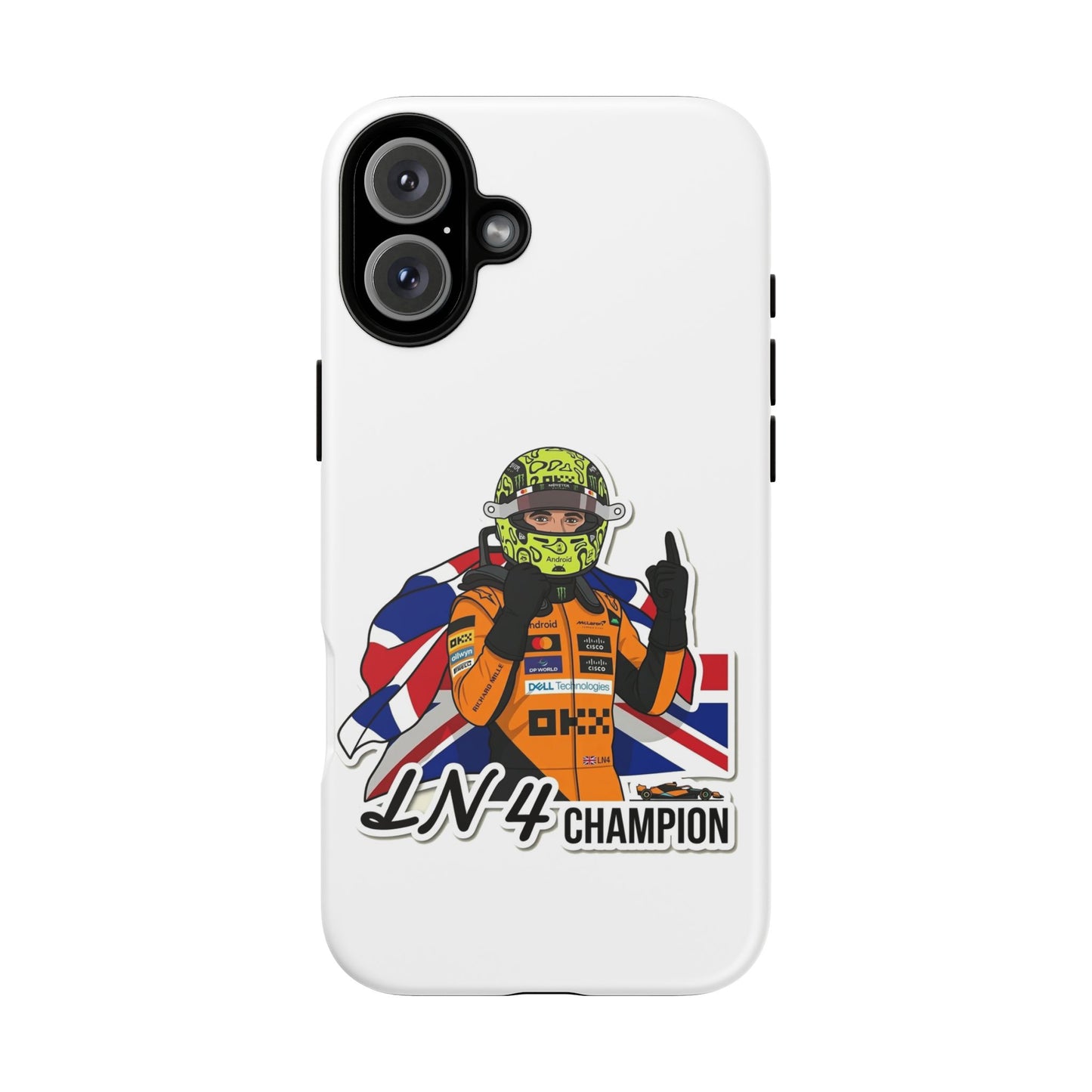 Lando Norris F1 Champion Edition Phone Case