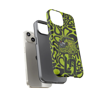 Lando Norris Helmet Design Phone Case, Formula 1 Fans, McLaren Fans, Tough Cases, Protective Cover, iPhone Case