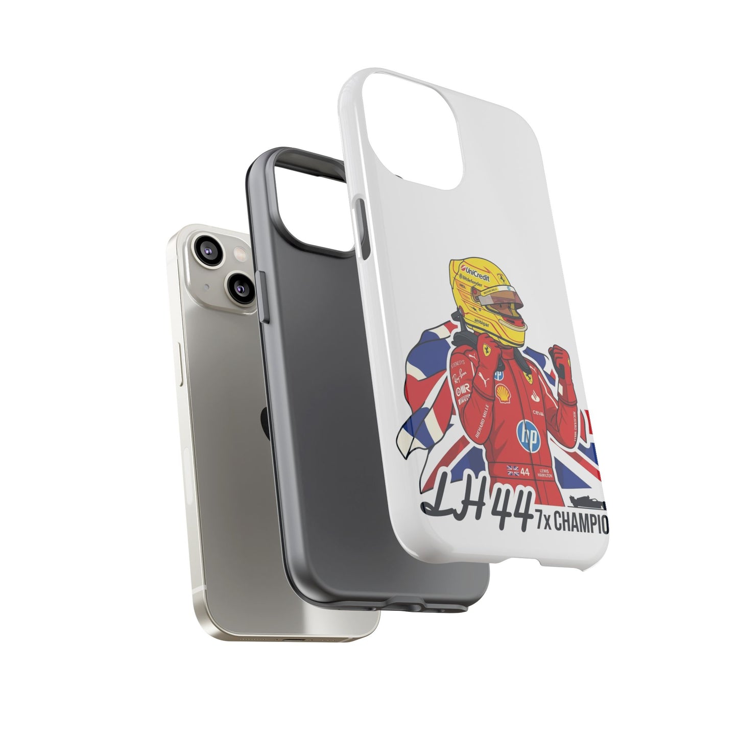 Lewis Hamilton Ferrari Phone Case LH44 7x Champion