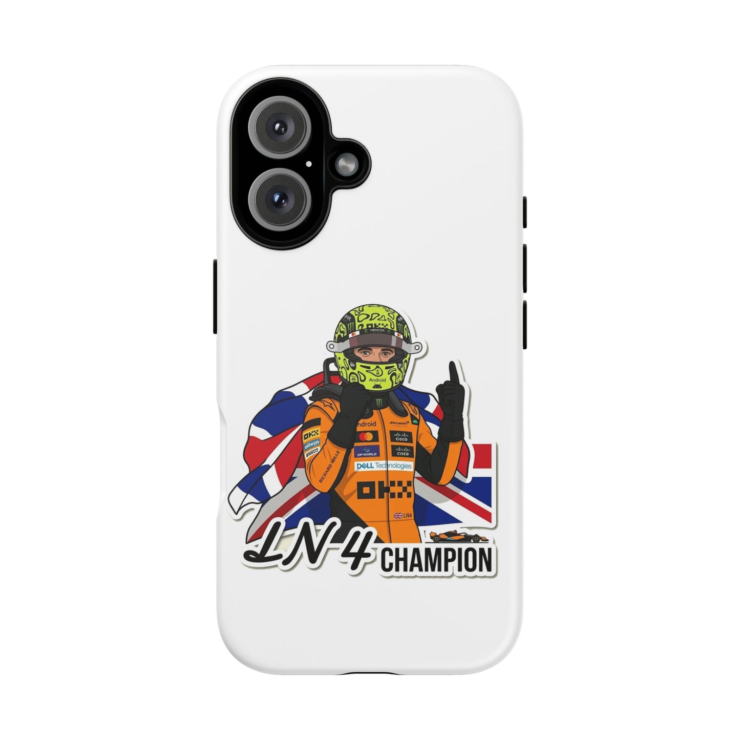 Lando Norris F1 Champion Edition Phone Case
