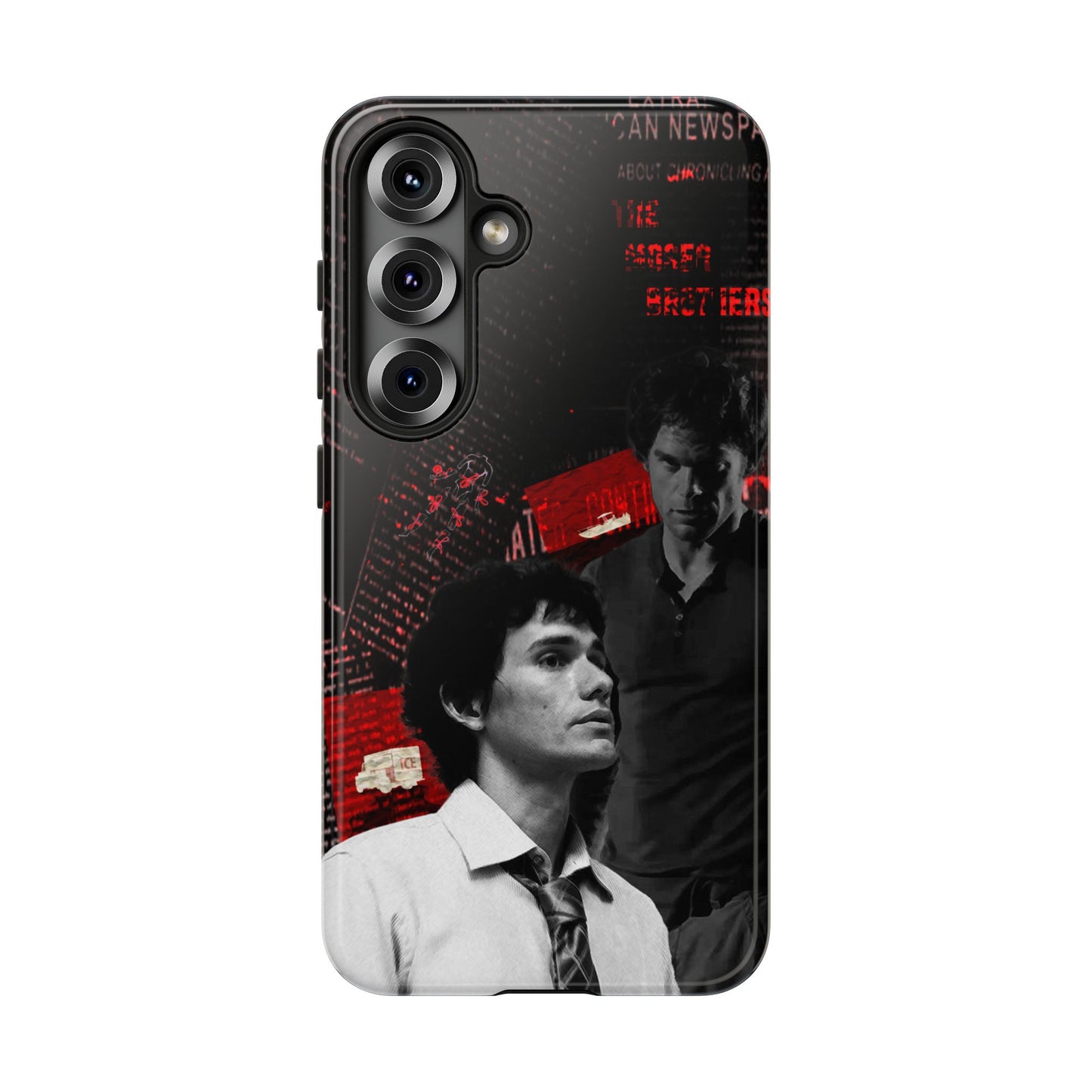 Bold Smartphone Case with Dramatic Design, Tough Phone Cover, Unique Gift for Tech Lovers, Stylish Accessories, Modern Protection