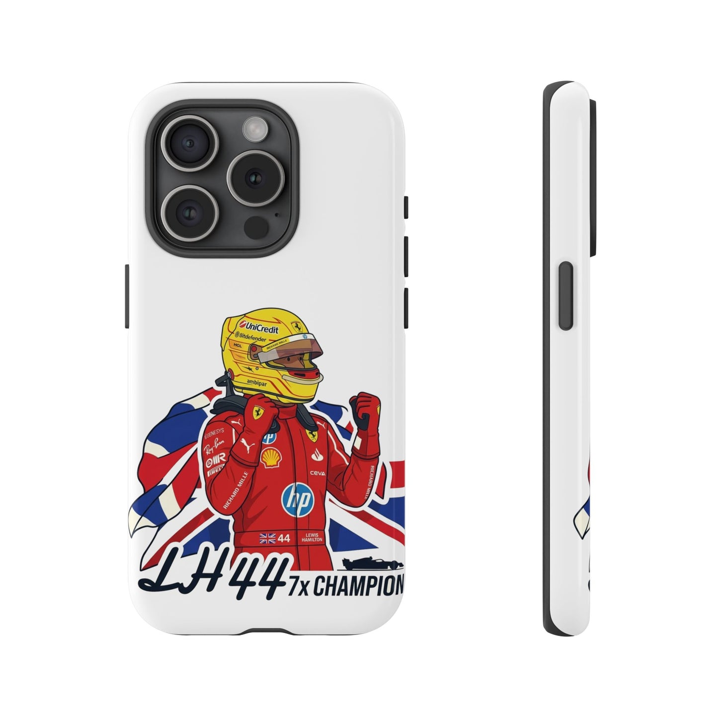 Lewis Hamilton Ferrari Phone Case LH44 7x Champion