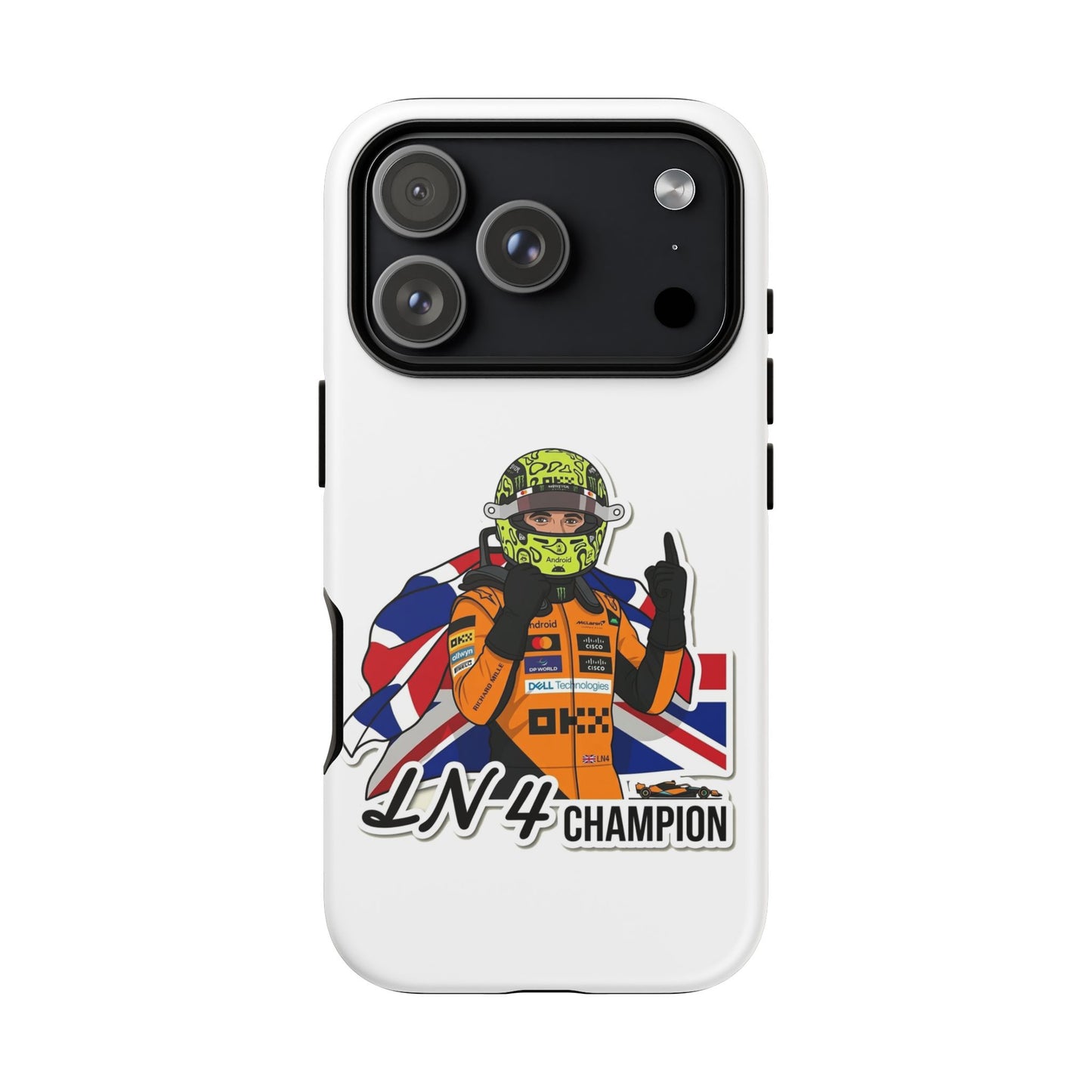 Lando Norris F1 Champion Edition Phone Case