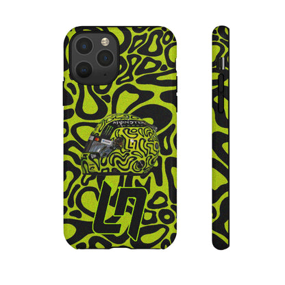 Lando Norris Helmet Design Phone Case, Formula 1 Fans, McLaren Fans, Tough Cases, Protective Cover, iPhone Case