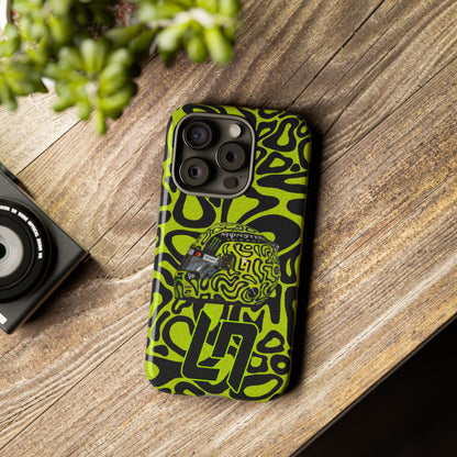 Lando Norris Helmet Design Phone Case, Formula 1 Fans, McLaren Fans, Tough Cases, Protective Cover, iPhone Case