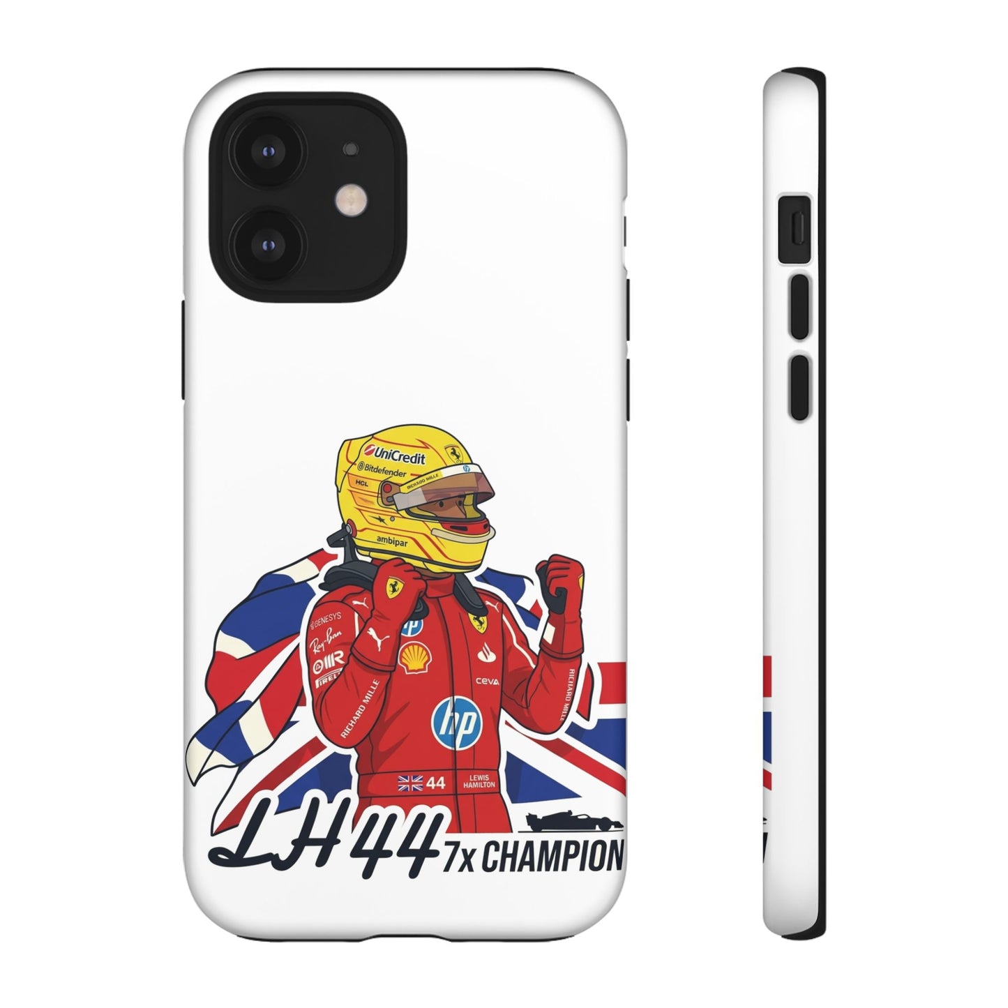 Lewis Hamilton Ferrari Phone Case LH44 7x Champion