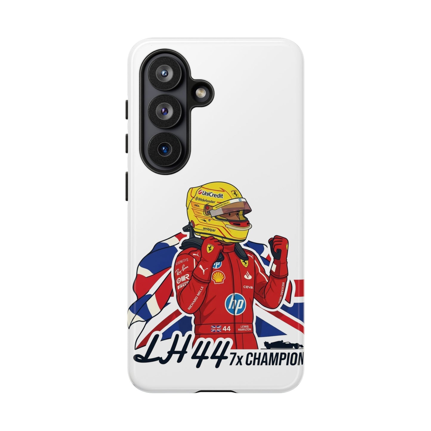 Lewis Hamilton Ferrari Phone Case LH44 7x Champion
