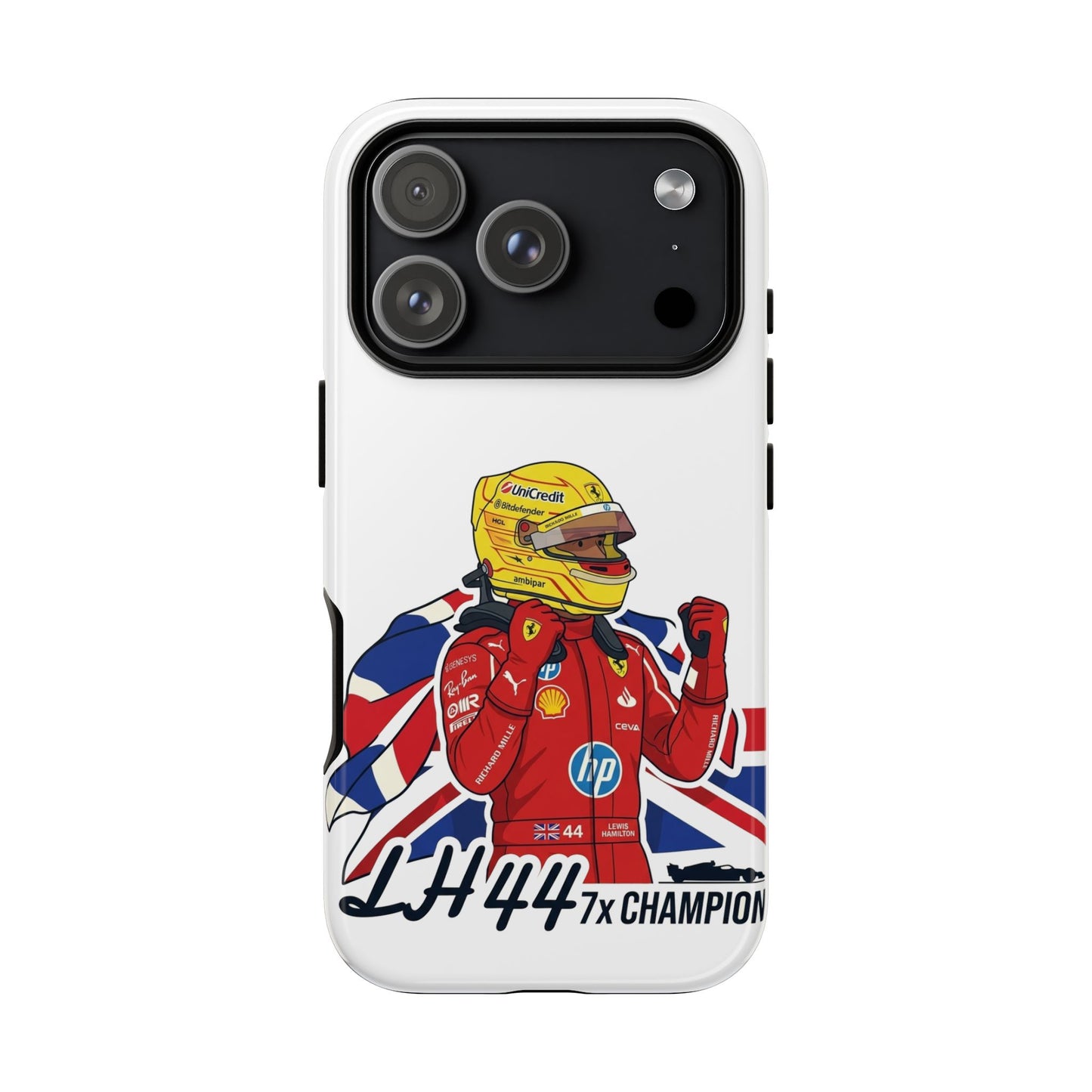 Lewis Hamilton Ferrari Phone Case LH44 7x Champion
