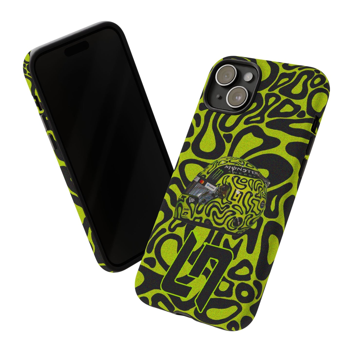 Lando Norris Helmet Design Phone Case, Formula 1 Fans, McLaren Fans, Tough Cases, Protective Cover, iPhone Case