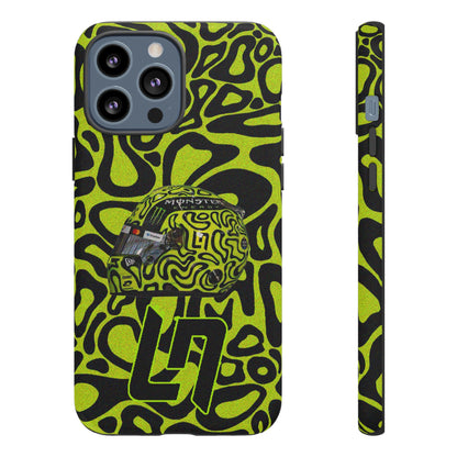 Lando Norris Helmet Design Phone Case, Formula 1 Fans, McLaren Fans, Tough Cases, Protective Cover, iPhone Case