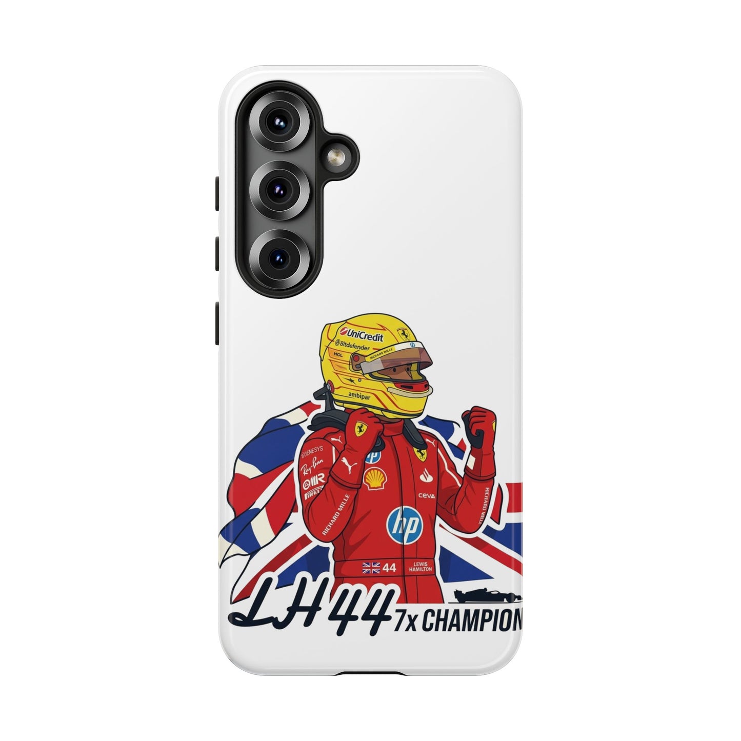 Lewis Hamilton Ferrari Phone Case LH44 7x Champion